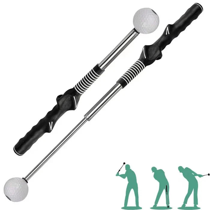 Ausfahrbarer Golf Schwung Trainer