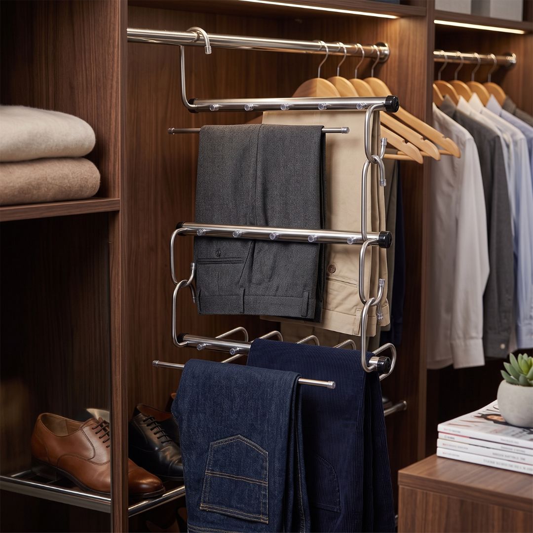 TrouserMate - Multi-Layer Wardrobe Hanger