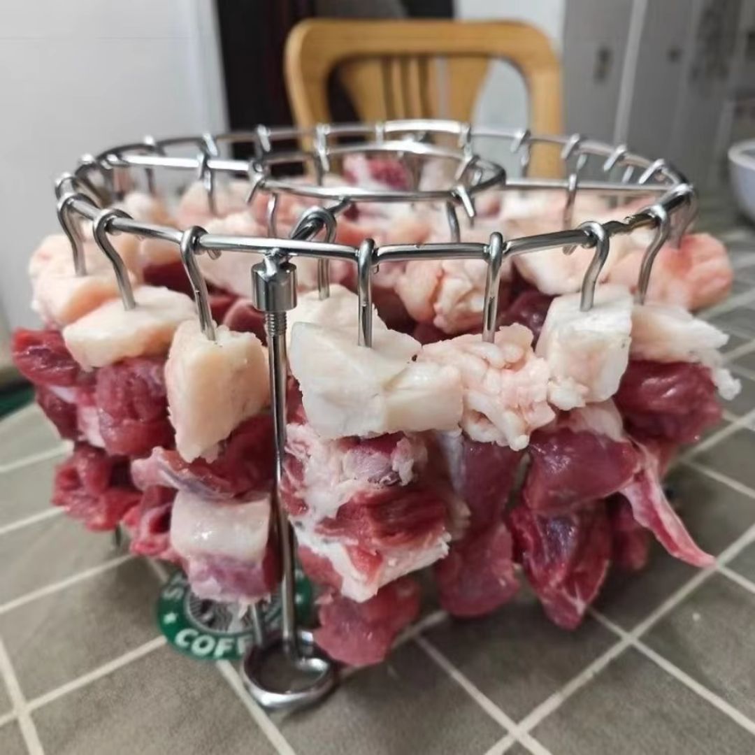 GrillRack - Reusable Skewer Holder (24 Slots)