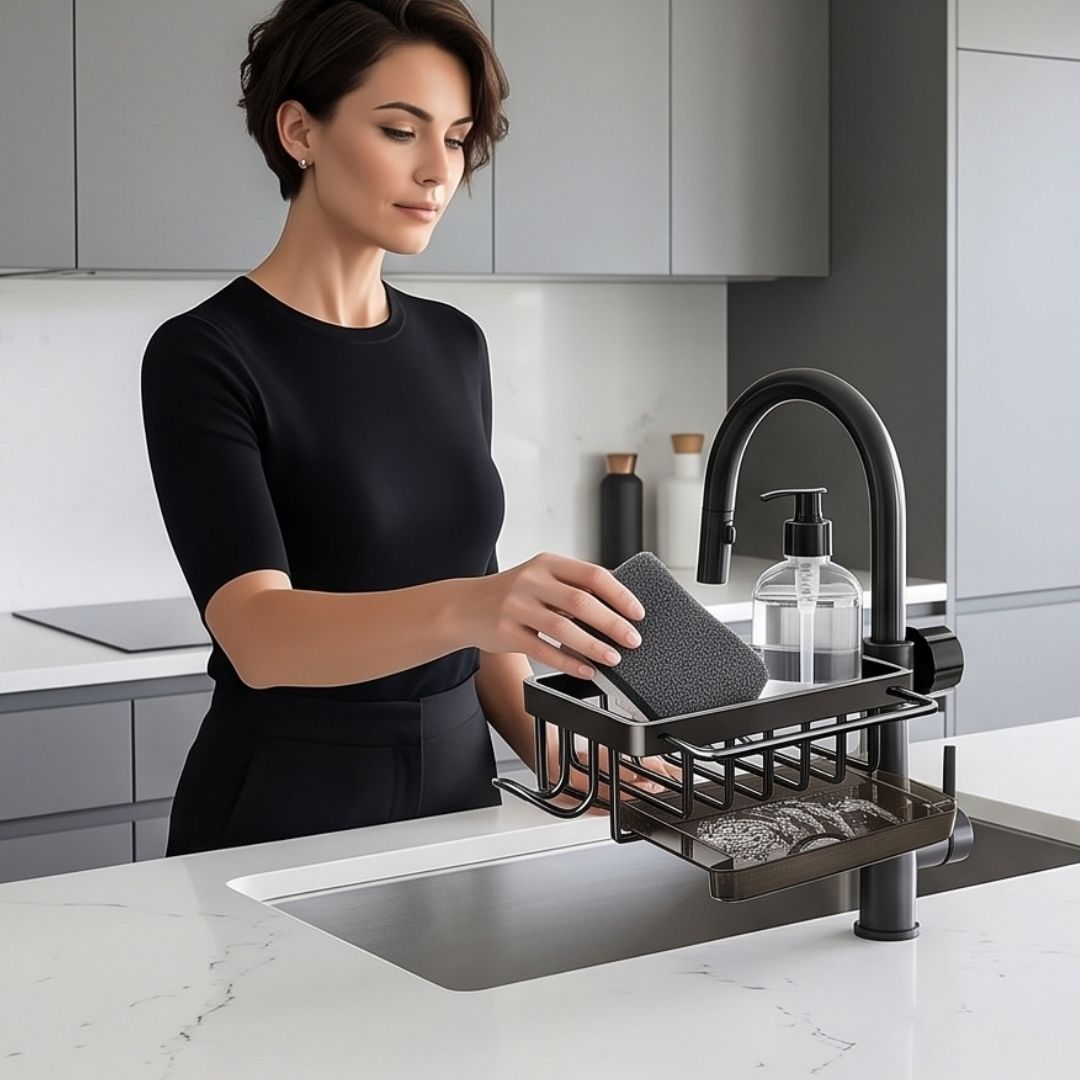 SinkCaddy - Space-Saving Kitchen Organizer