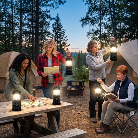 SolarGlow - Multi-Purpose Camping Lantern
