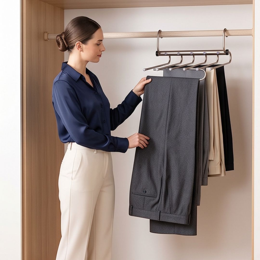 TrouserMate - Multi-Layer Wardrobe Hanger