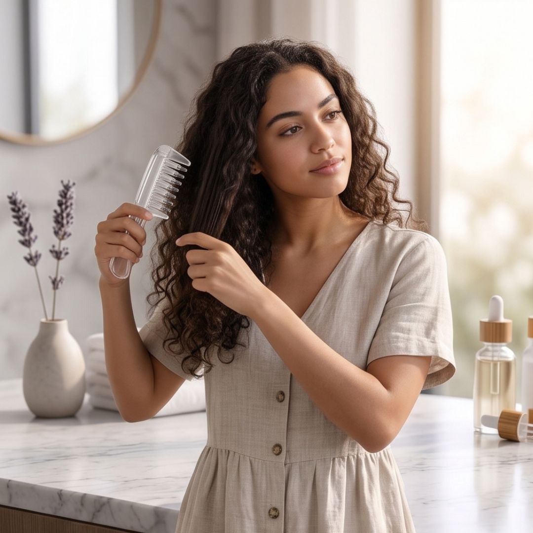 RootCare - Hair Oil Applicator & Massage Comb