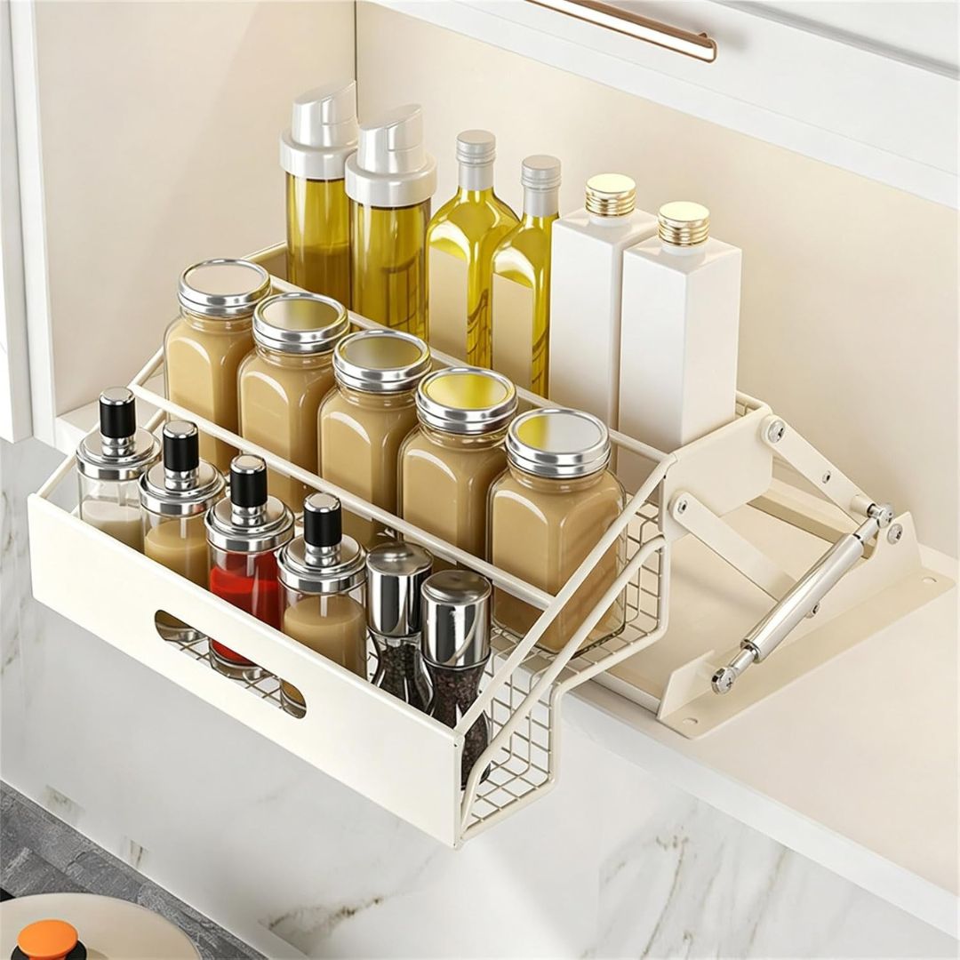 SpiceSlide - 3-Tier Pull-Out Kitchen Organiser