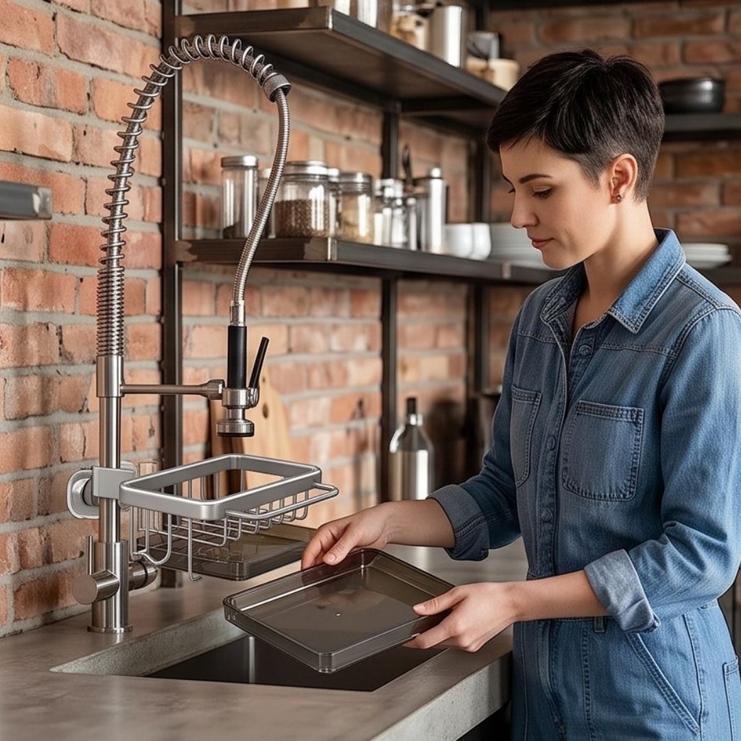 SinkCaddy - Space-Saving Kitchen Organizer