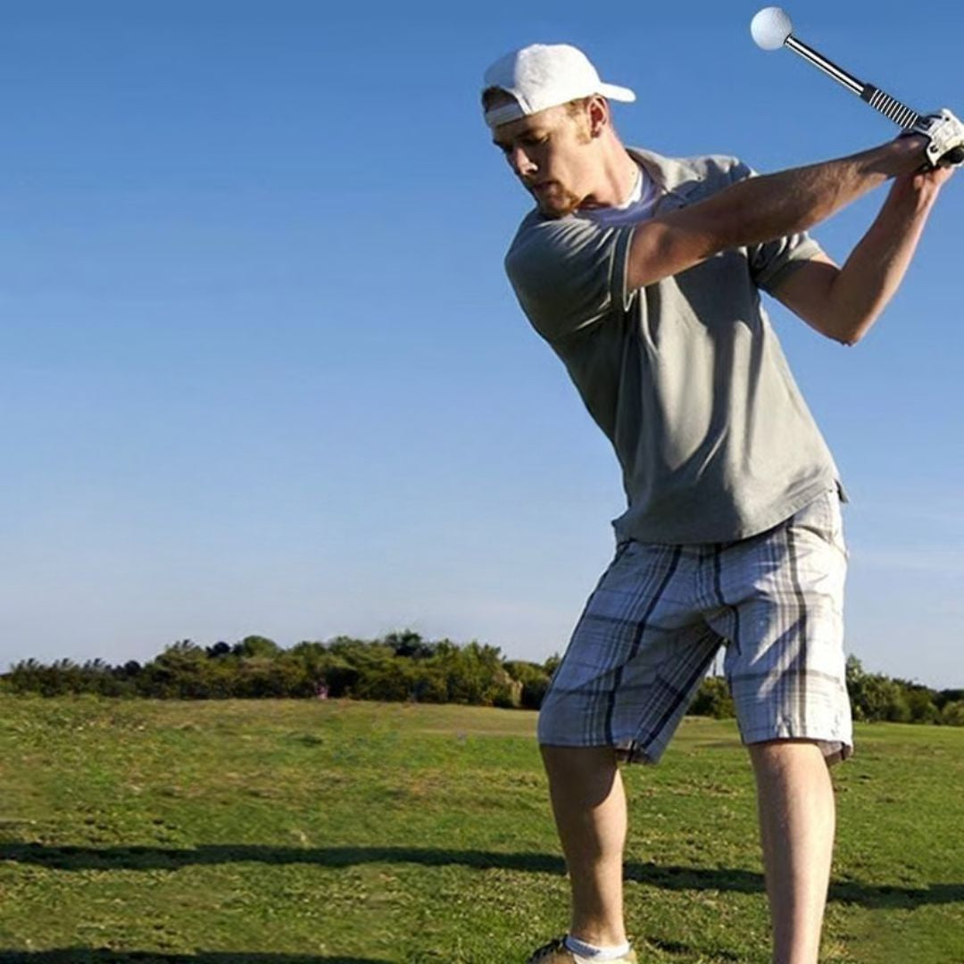 Ausfahrbarer Golf Schwung Trainer
