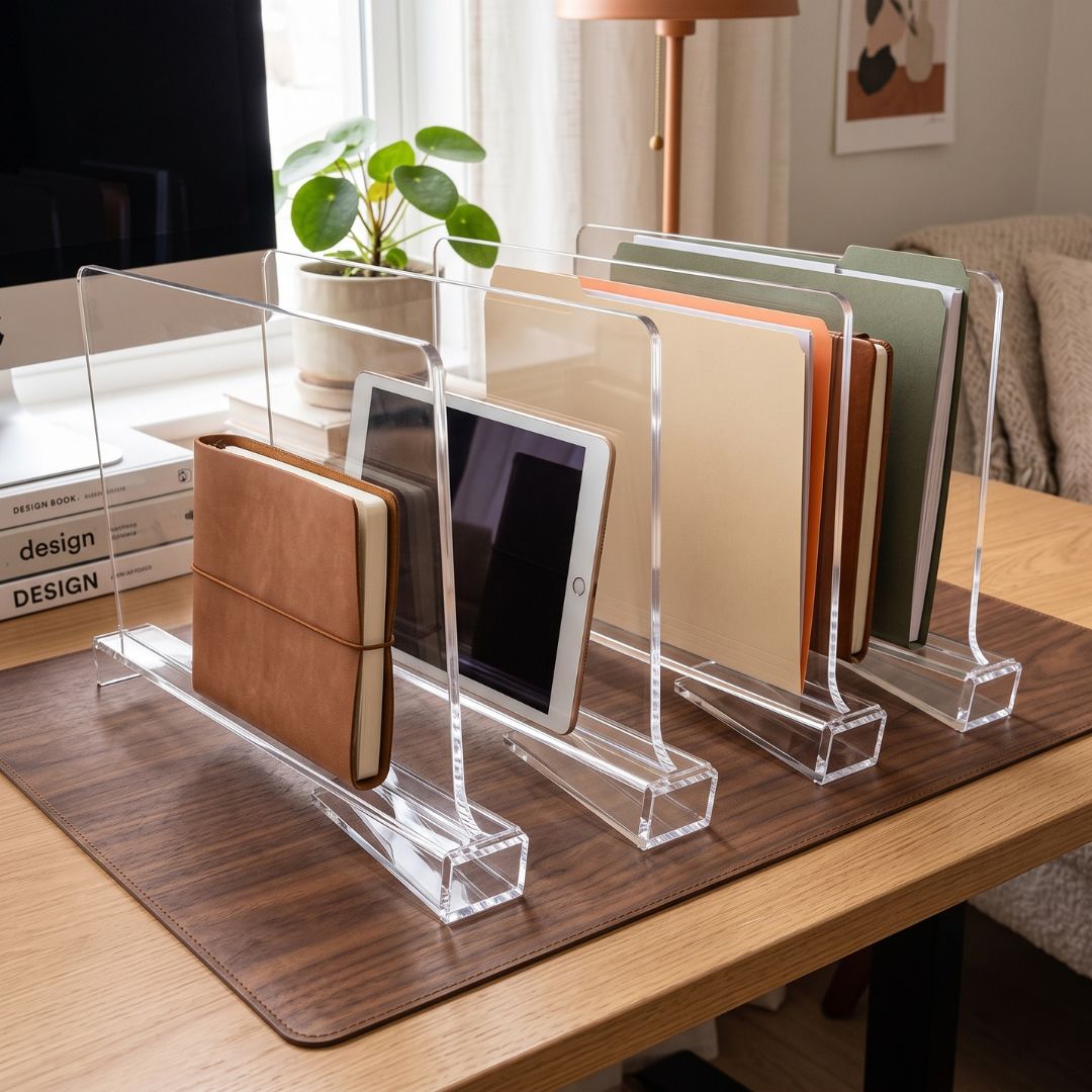 ShelfMate - Clear Acrylic Shelf Dividers