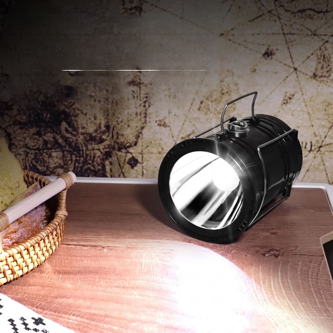 SolarGlow - Multi-Purpose Camping Lantern