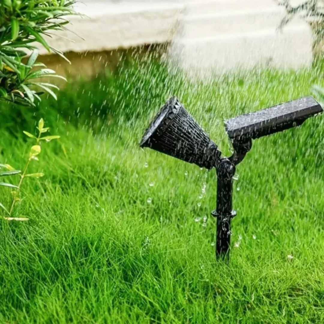 Solar-Powered Garden Spotlights