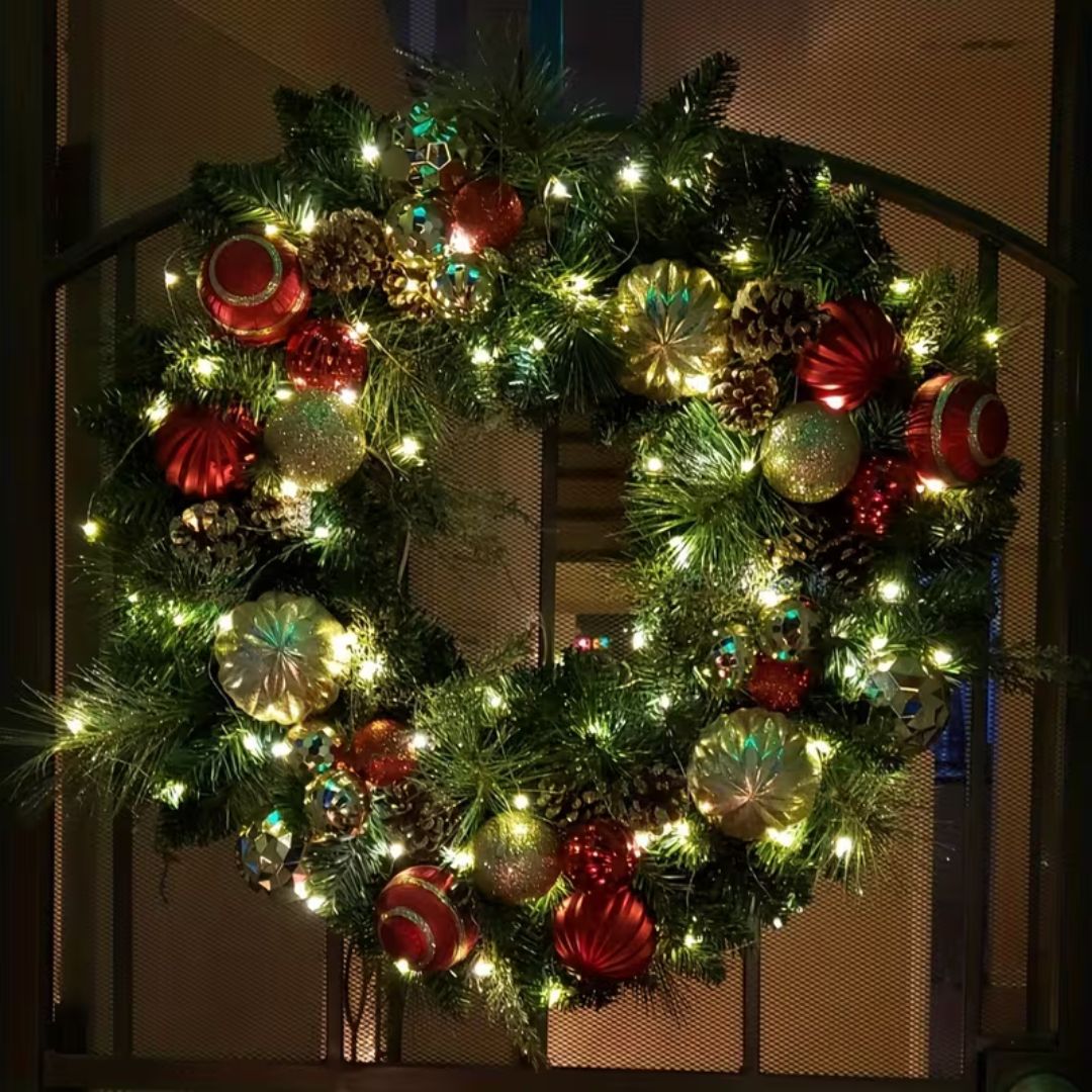 Solar-Powered Outdoor String Lights