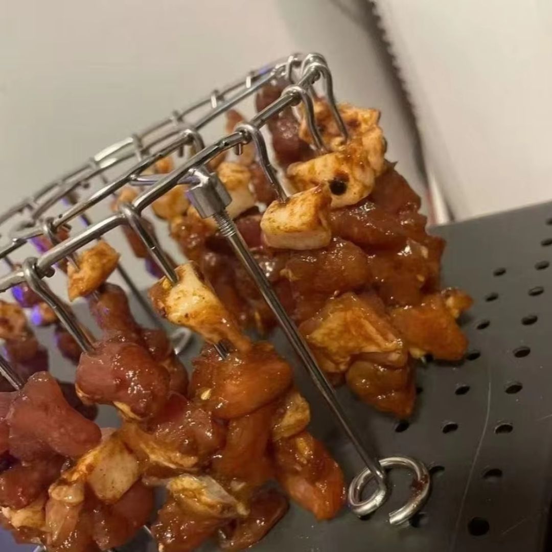 GrillRack - Reusable Skewer Holder (24 Slots)