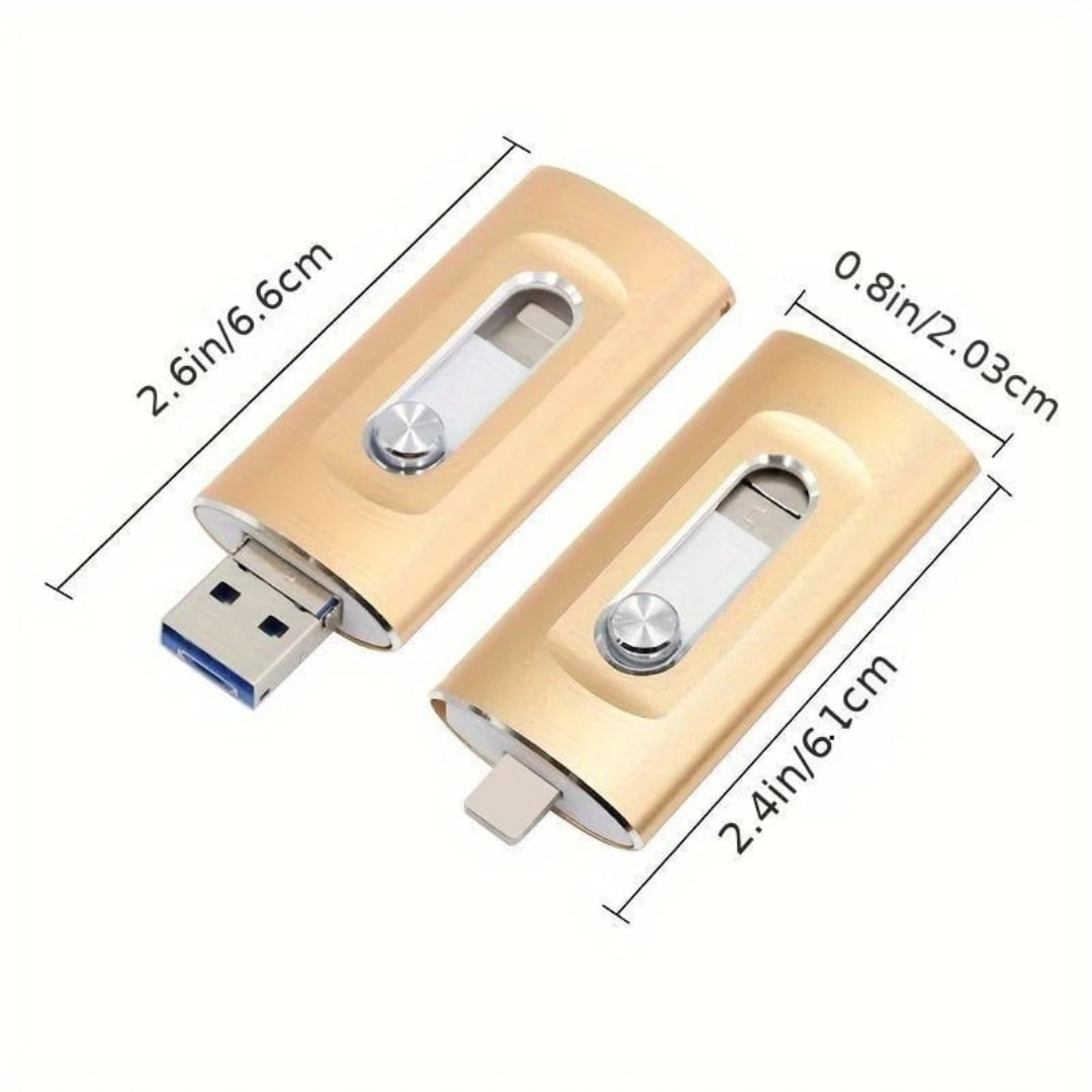 3-in-1 USB-Stick mit High-Speed