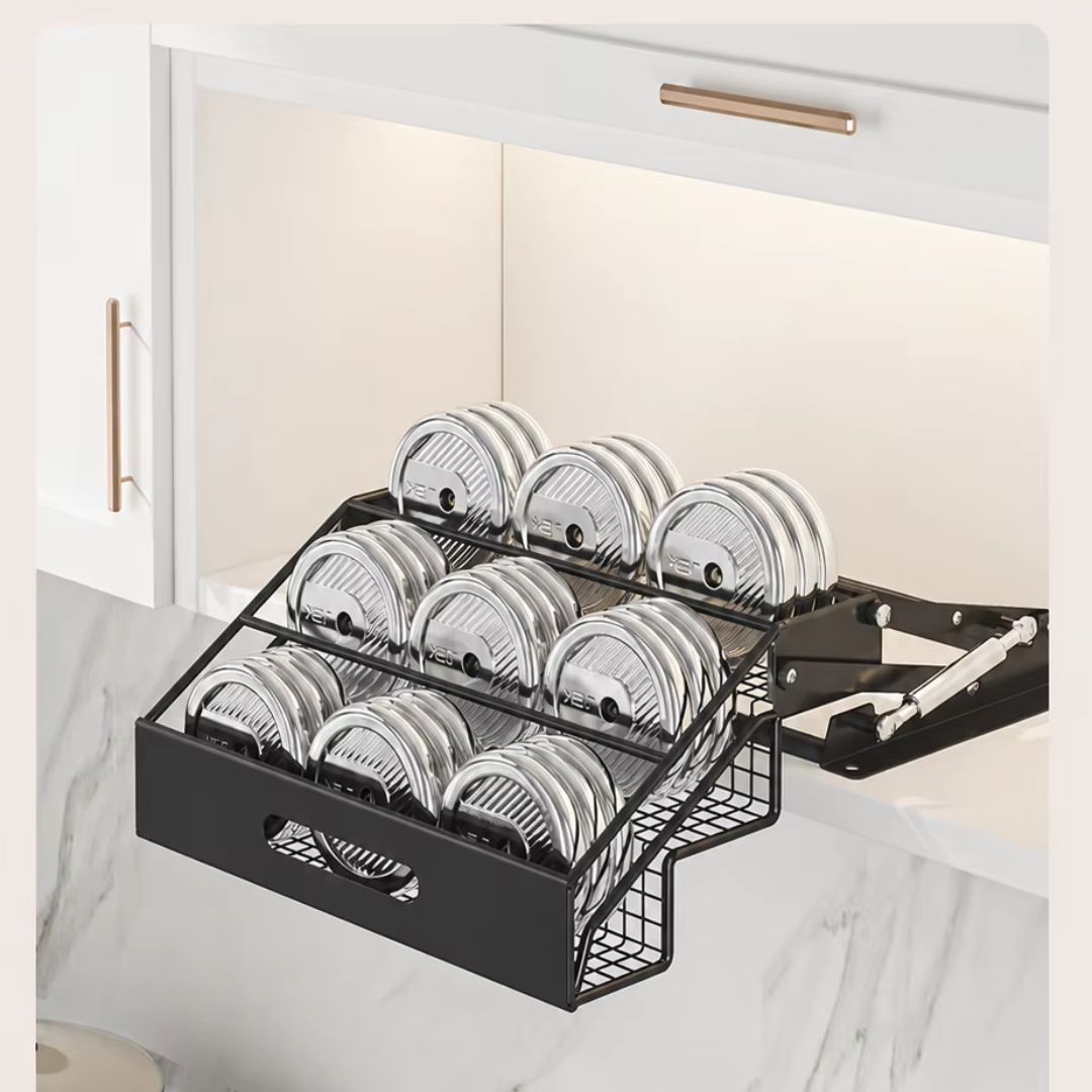 SpiceSlide - 3-Tier Pull-Out Kitchen Organiser