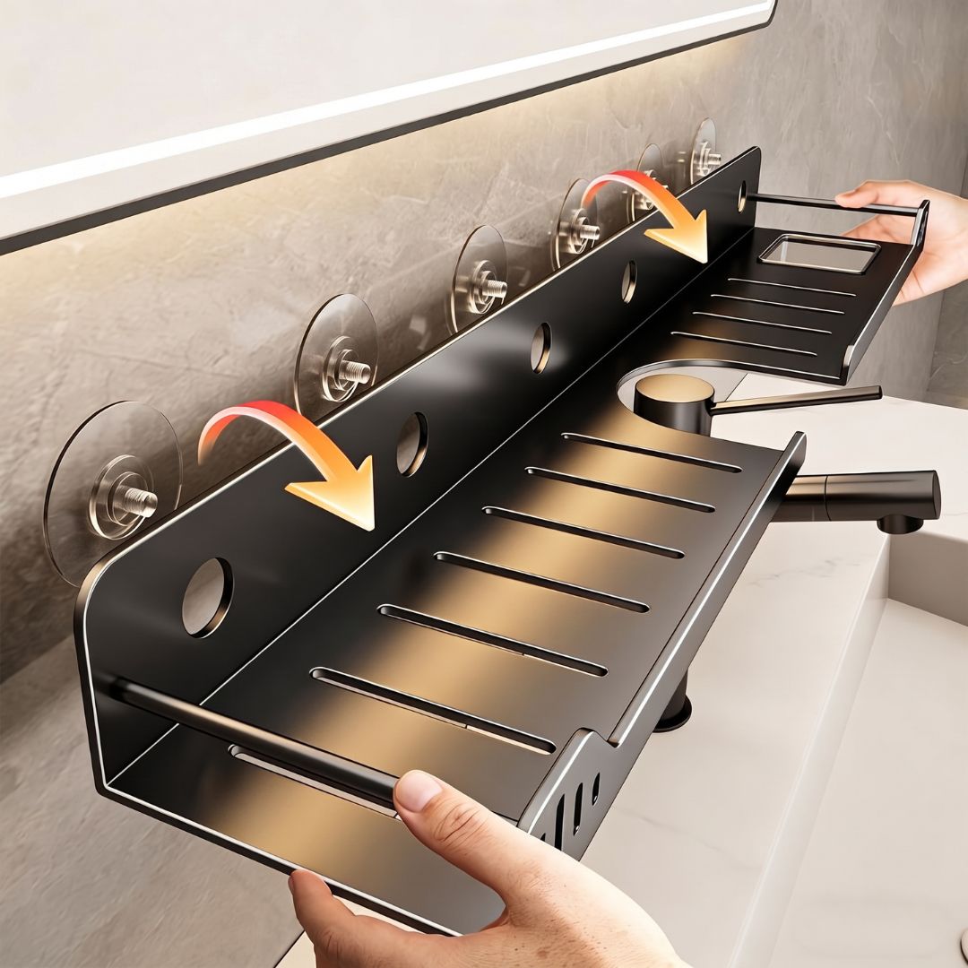 SinkGrip - Suction Cup Bathroom Organizer
