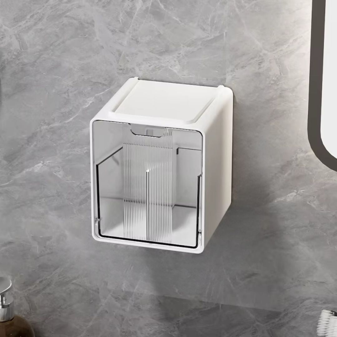 SlideBox - Stick-On Bathroom Organizer