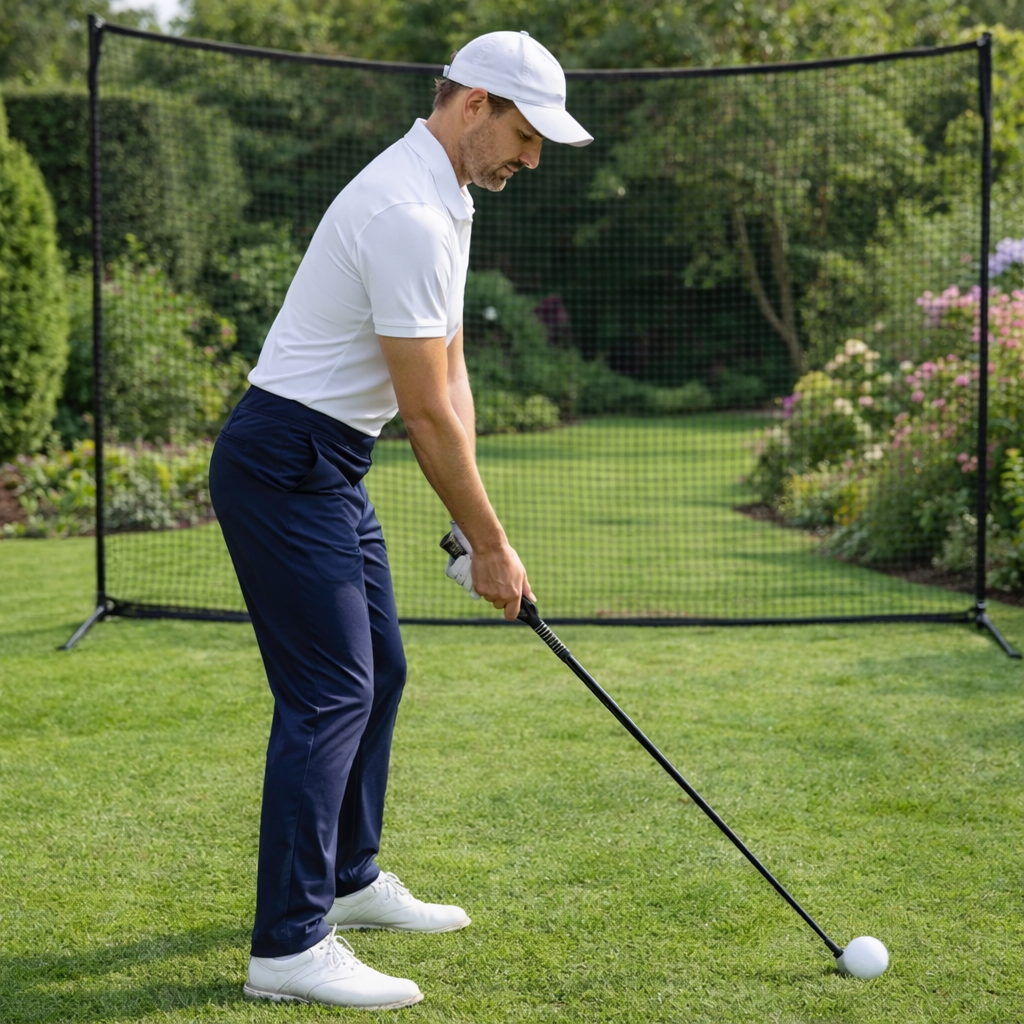 Ausfahrbarer Golf Schwung Trainer