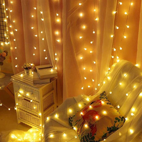 Solar-Powered String Lights
