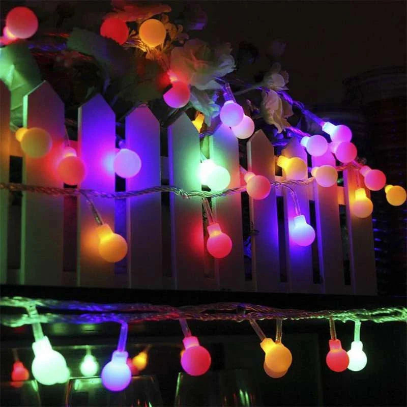 Solar-Powered String Lights