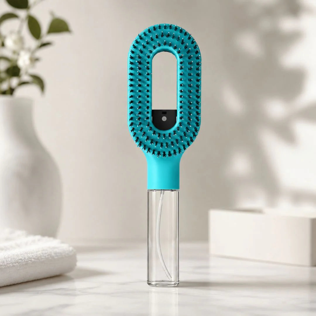 2-in-1 Spray Hair Brush