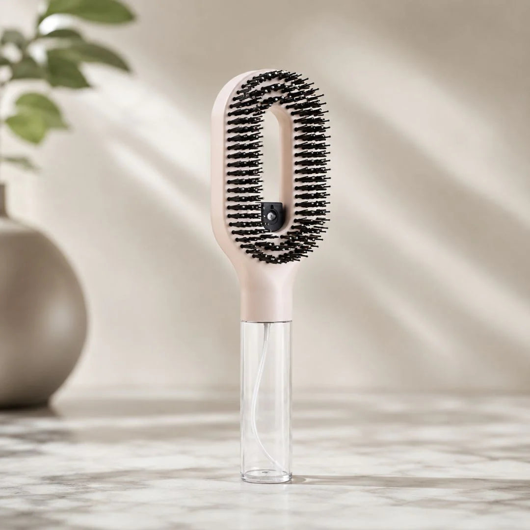 2-in-1 Spray Hair Brush